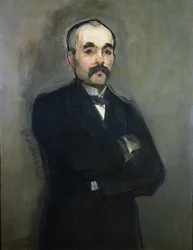 Porträt von Georges Clemenceau (1841-1929) 1879